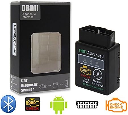 DLSEAUTO V2.1 ELM327 Bluetooth OBD2 OBDII CAN-BUS Car Auto Diagnostic Scanner Tool Auto Engine Analyzer Interface Adapter For Android PC