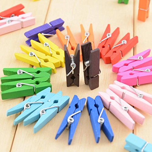 Westeng 50pcs Clips De Fotos De Madera Juego de la ropa mini ropa Clip DIY Craft Memo Papel abrazadera Clips dise  o Tribal 3 5 0 8cm Mix color reviews Westeng 50pcs Clips De Fotos De Madera Juego de la ropa mini ropa Clip DIY Craft Memo Papel abrazadera Clips dise  o Tribal 3 5 0 8cm Mix color