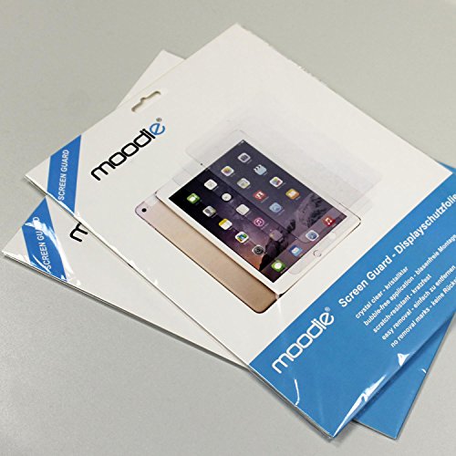 iPad Air Displayschutzfolie – 3 Stück – moodie Premium Folien Kristallklar mit Anleitung für Apple iPad Air / iPad Air 2 - 7