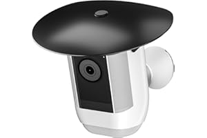AKOEMXEEO Weatherproof Cover for Ring Spotlight Cam Pro Battery/Pro Plug-In/Pro Wired, Outdoor Camera Sun Shade Rain Shield Guard Accessories for Ring Spotlight Cam Pro, Protects your Camera from Rain & UV-Rays