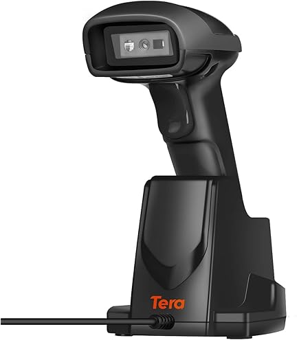 Handscanner Draadloos - Barcode Scanner voor 2D/QR Codes - Met