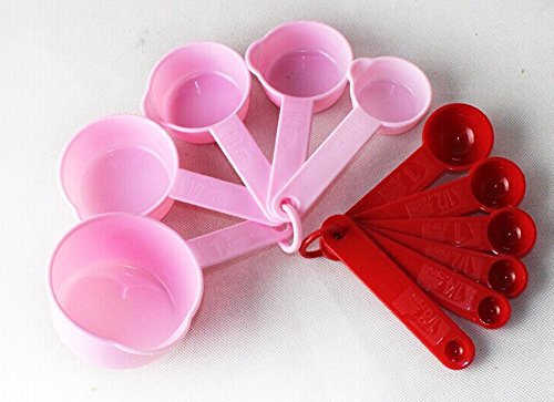 YWRJE 11 Stück Schöne Löffel mit Graduierung Messlöffel Gewürzlöffel DIY für Backen - 2