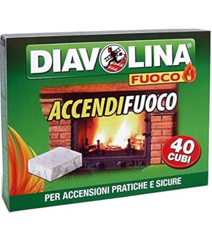 Cubetti Accendi Fuoco - Confezione Da 40 Cubi Pratici Per Camino, Barbecue E Stufe - Accensione Rapida E Senza Sforzo - Foto 7