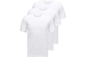 HUGO BOSS Boss 3-Pack Crew Neck Cotton Jersey T-Shirts T-Shirt Homme (Lot de 3)