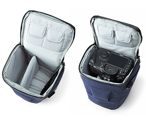 BAGSMART Housse pour Appareil Photo Reflex Compacte Sac    Photo Num  rique Canon Nikon Sony Panasonic- Sacoche d Appareil Photo Reflex en Nylon