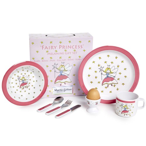 7 Piece Children's Melamine Gift Set - FAIRY