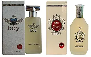 Osr Tommy Boy & Girl Spray Perfume For Unisex Pack Of 2( Each 40 Ml)