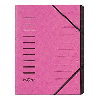 Pagna 40059-34 Trieur 12 compartiments, rose foncé