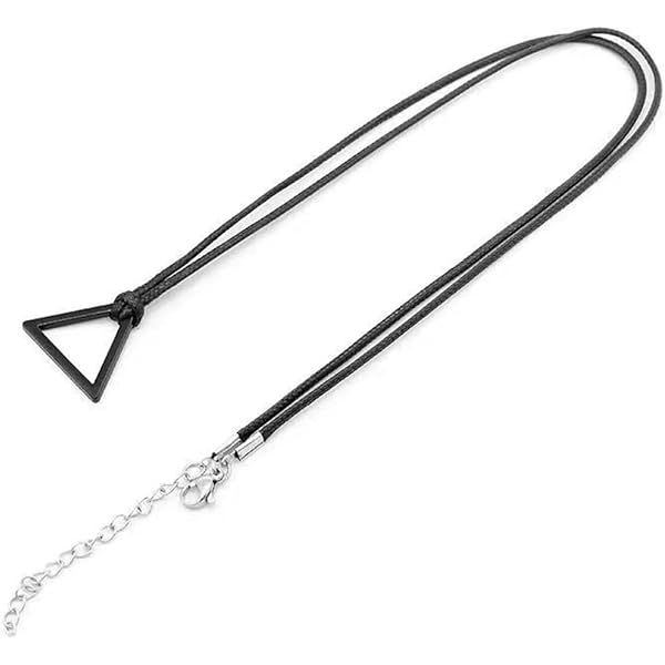 JinYu Anie Juju. Kaisen Aoi Todo Necklace Silver Square Shape Pendant