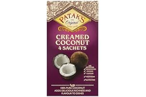 Patak's Creamed Coconut Sachets 4 x 50g