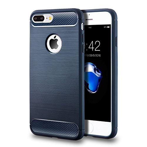 Funda iphone 8 plus iPhone 7 plus Silicona Rugged Armor Resilient
Ultimate Protection Rugged Design with Matte Finish Funda para Carcasa
Case Apple iphone 8 plus iPhone 7 plus 5 5 inch Azul