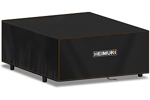 HEIMUNI Abdeckhaube für Plancha 56x50x20cm Grillabdeckung Tischgrill Schutzhülle Pizzaofen Grillhaube Wasserdicht Abdeckung Elektrogrill Schutzhülle für Tefal Optigrill XL Kontaktgrill Abdeckhaube