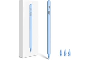 Apple Pencil 2a Generación,KOKABI Lápiz 2023 Más Reciente, Pencil con Indicador LED de Encendido, Tilt & Magnética, Lápiz para iPad 6-10, iPad Air 3-5, iPad Mini 5/6, iPad Pro 11'' 1-3, 12.9'' 3-6