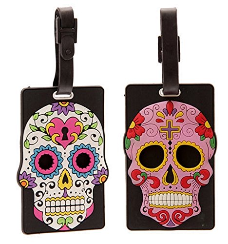 Buy Day of the Dead PVC Skull Luggage 