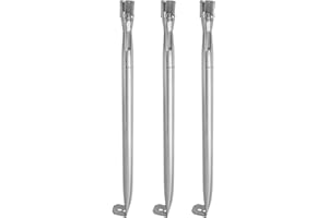 WELL GRILL Set di tubi bruciatori per barbecue a gas Napoleon Legend LEX 485 605 730 Lifestyle & Mirage & Built-in Series, Prestige 500, Rogue 365, LD485RB, LD485RSIB, acciaio inossidabile, 47,8 cm