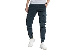 TONY BACKER Pantaloni Casual Uomo Pantaloni Cargo Uomo Pantalone Vintege G6551