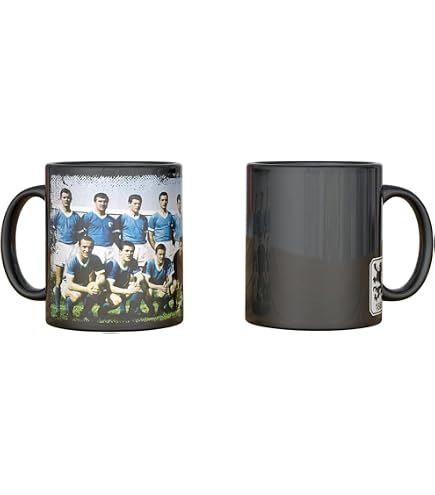 TSV 1860 München Kaffeetasse – Mit Blockstreifen-Design, 0,3 Liter, Spülmaschinengeeignet