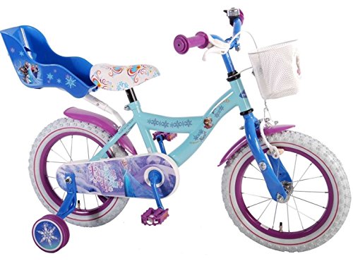 14 Zoll Kinderfahrrad Eiskönigin Fahrrad Disney Frozen Anna & Elsa 51461