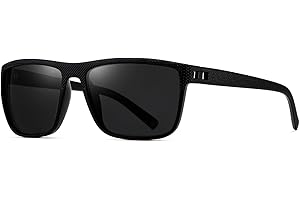 TIANYESY Sunglasses Mens Polarised, Classic Vintage Sun Glasses, Lightweight Frame UV400 Protection for Driving Fishing Cycling