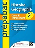 Image de Histoire-Géographie 2de - Prépabac Cours & entraînement: Cours, méthodes et exercices - Seconde