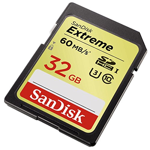 SanDisk Extreme SDHC 32GB bis zu 60 MB/Sek, Class 10, U3 Speicherkarte - 2