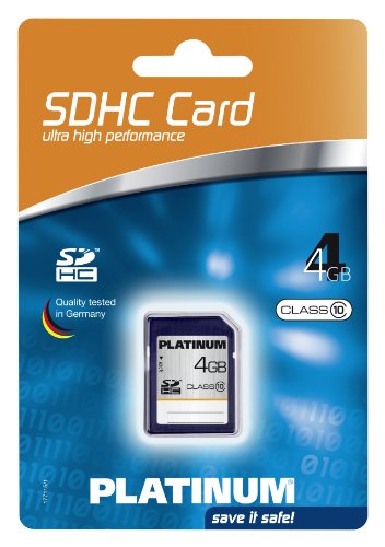 Platinum 4 GB Class 10 SDHC Speicherkarte - 2