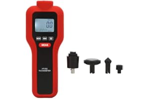 Jadpes Digital Tachometer, 2 in 1 Non-contact Tachometer Digital Contact Handheld Rotate Speeds Meter Handheld 2-99999& Contact 2-19999 LCD Digital Tachometer Tach