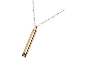 MYUILOR Angst Relief Items, Angst-Halskette, Stress Relief Mindful Breathing, Atmung Halskette für Angst Relief Atemübung Gerät für Meditation, die Verschiebung Halskette für Angst, Stress, Panikattacke Relief