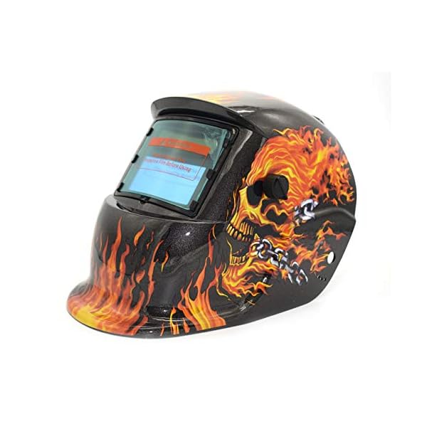 hengduolailin Schweißmaske, Solarbetriebene Auto Verdunkelung Tig Mig Elektrische Schweißmaske Helm Schweißerkappe Objektiv Für Schweißgerät Plasmaschneider