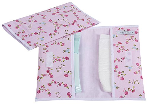 Little Dutch Diaper Pouch (Pink Blossom)