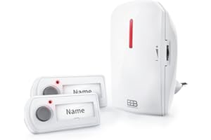 Elektrobock BZ11-12 Funk Türglocke, 2 x Sender, 3 Stück