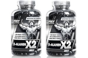 ‎FREY NUTRITION Frey Nutrition Beta Alanin X2 2 x 250 Kapseln a 1000mg 2er Pack (500 g)