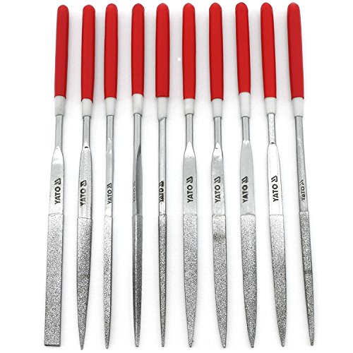 Diamantfeilen-Satz 140/50 , 10-teilig , gerade , Diamantfeile - 2