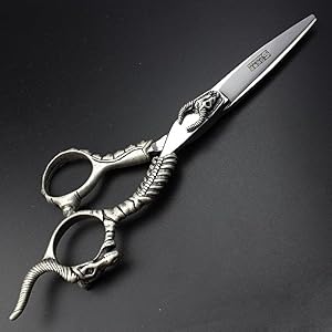 5.5 inch 16.5cm professional hairdresser scissors high hardness steel hair cut and thinning haircut dedicated cut - Image 3