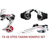 BİSİKLET TX-43 VİTES TAKIMI KOMPLE SET