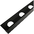 5 x Matt Black Metal 10mm Tile Trim