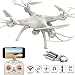 Produktbild LiDi RC L15HW (SYMA X5SW Upgrade) 2,4GHz 6-Achsen Gyro Wifi FPV mit 0,3MP HD Kamera RC Quadcopter Drone High-Hold-Modus mit 2 zusätzlichen Motor sehr einfach zu fliegen für Anfänger