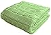 Wallaboo Baby Blanket Noa, 100% Organic Cotton, For Pram, Car Seat, Moses Basket, Crib,  Size 90 x 70 cm, Color: Green