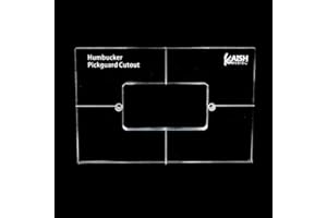KAISH Humbucker-Vorlage für Pickguard-Routing aus Acryl