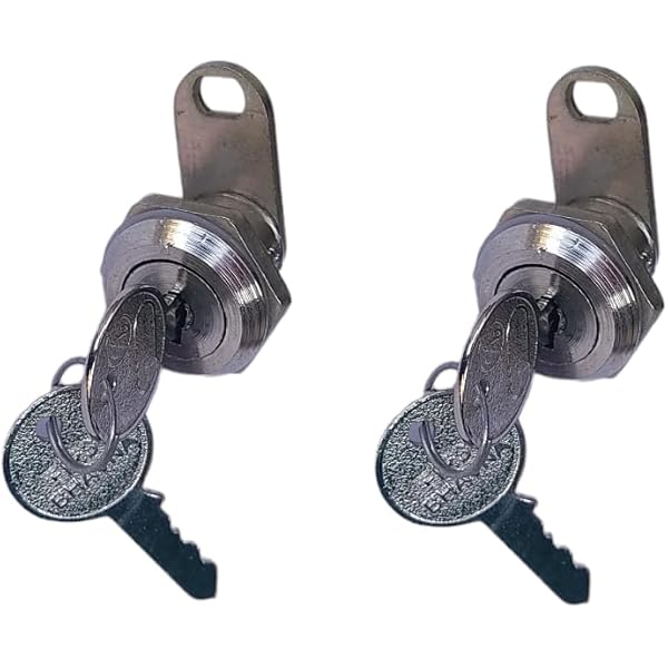 Delcot® Stainless Steel Canopy Door Lock with Key Set Replacement