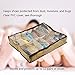Produktbild FairytaleMM 12 Grids Universal Home Shoes Aufbewahrungsbox Feuchtigkeits Schlafzimmer Transparent Organizer Platzsparende Folding Shoe Bag, transparent & Hellbraun