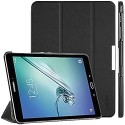 EasyAcc Funda Cuero por Samsung Galaxy Tab S2 9.7 Ultra Delgada Elegante - Negro