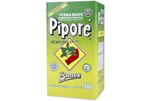 YERBEE Yerba Mate Tè Pipore Suave 1 kg | Yerba Mate Argentino | Bevanda disintossicante ed energetica