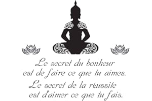 LES TRÉSORS DE LILY Sticker citation Bouddha
