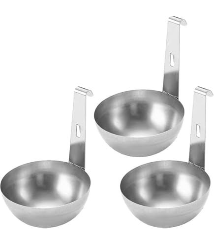 Pocheuse à œufs Eddingtons - Double - Jaune - Anti-adhésive - Se Fixe Sur Le Bord De La Casserole