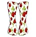 Produktbild Adigao Hohe Socken Outdoor Sports Men Women High Socks Stocking Seamless Pattern Made red Strawberries Endless Texture Summer Greeting Cards Posters Invitations Tile Length 19.7"(50cm)