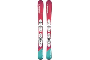 Elan Skis pour filles ELAN Lil Magic avec système EL4.5 GW - Fixations réglables sur piste