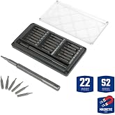 WORKPRO WP200511 22 Piece Professional Magnetic Watchmaker Screwdriver Set