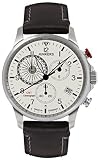 Junkers Herren Chronograph Quarz Uhr mit Leder Armband 68925