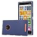 Price comparison product image Cadorabo – TPU Ultra Slim Frosted Silicone cover for Nokia Lumia 830 – Etui Cover Protection Bumper Skin in FROST-DARK-BLUE